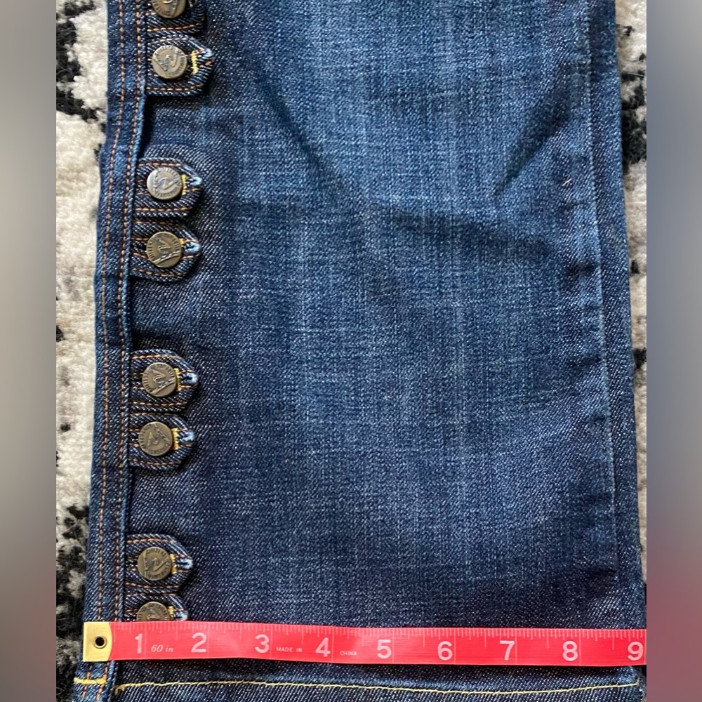Citizens of Humanity jeans with side button detail. - Picture 5 of 10